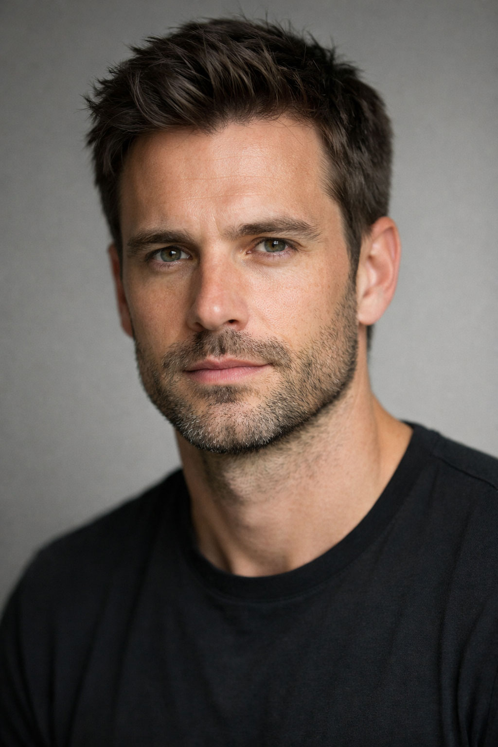 Realistic Male Portrait AI Prompt (Professional Photography Style)