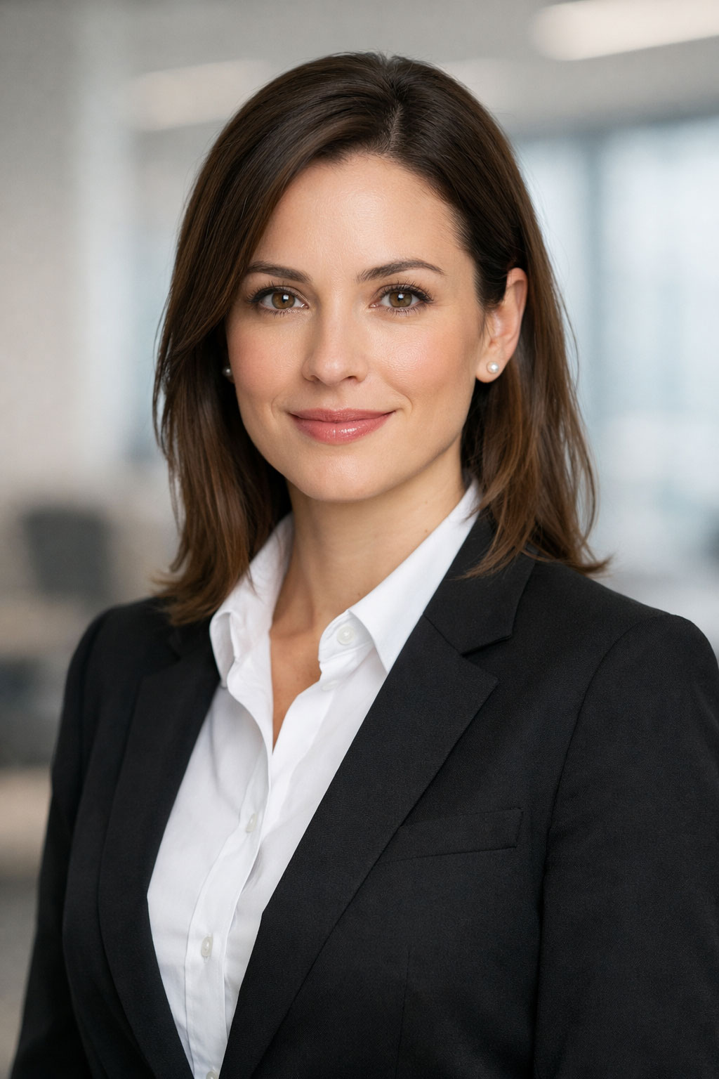 Business Female Portrait AI Image Prompt for Corporate Profiles