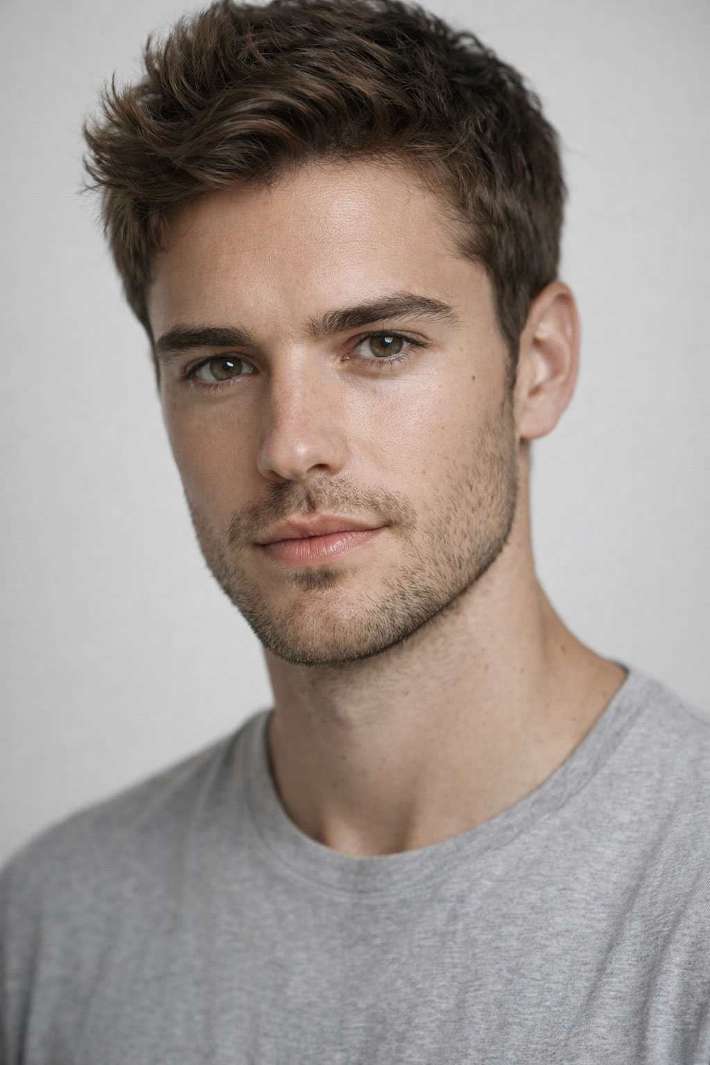 Realistic portrait AI prompt example