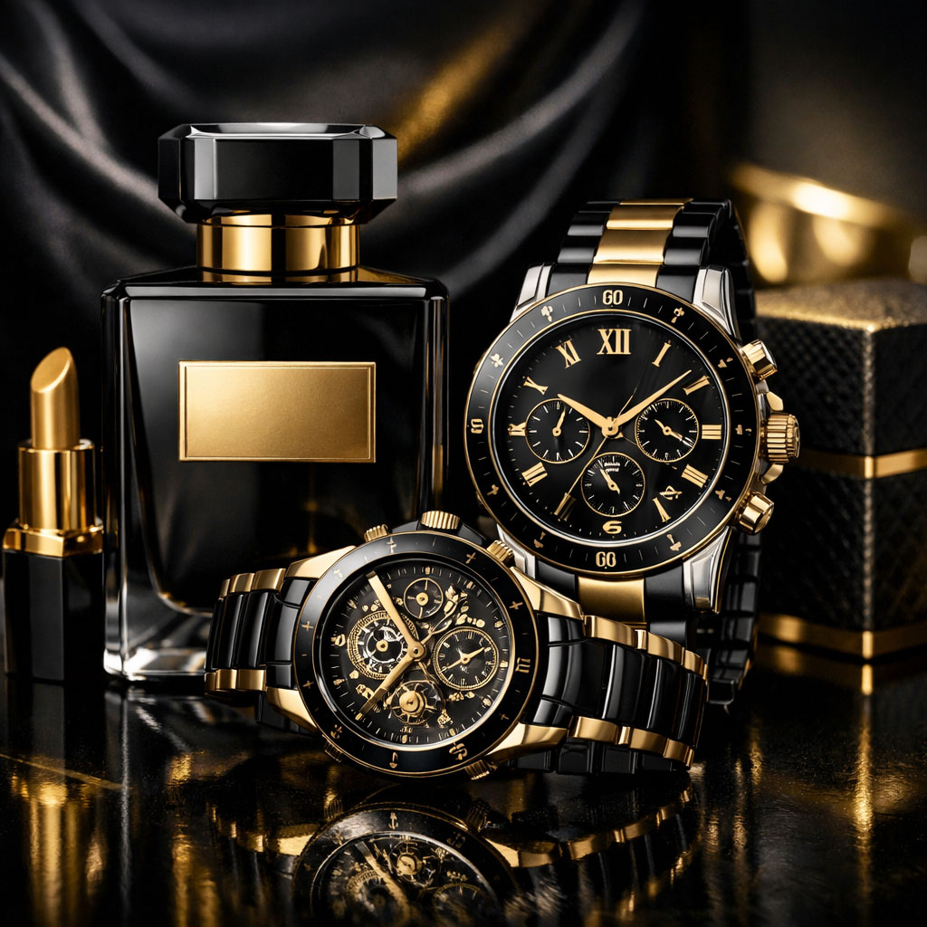 Realistic product photography AI prompt example