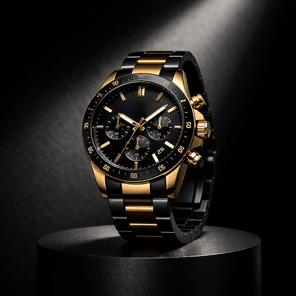 Dramatic Product Lighting AI Prompt (Commercial Advertising Style)