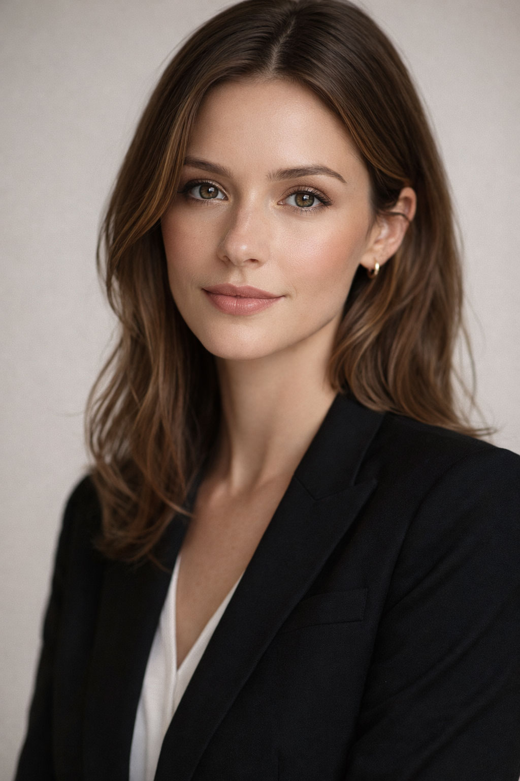 Professional Female Headshot AI Prompt for Business Profiles img preview